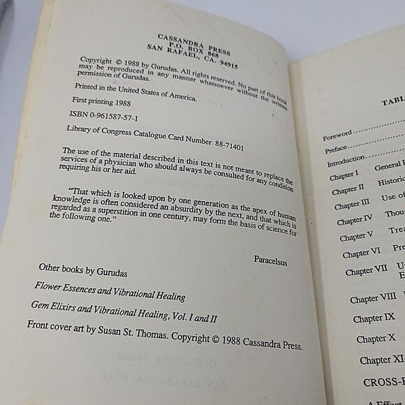 Spiritual Properties of Herbs by Gurudas (1988, Trade Paperback) - Picture 11 of 13